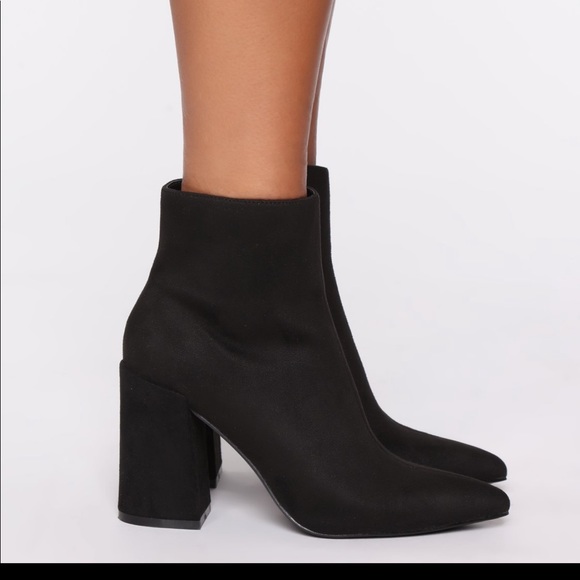 Black Booties - Picture 4 of 4